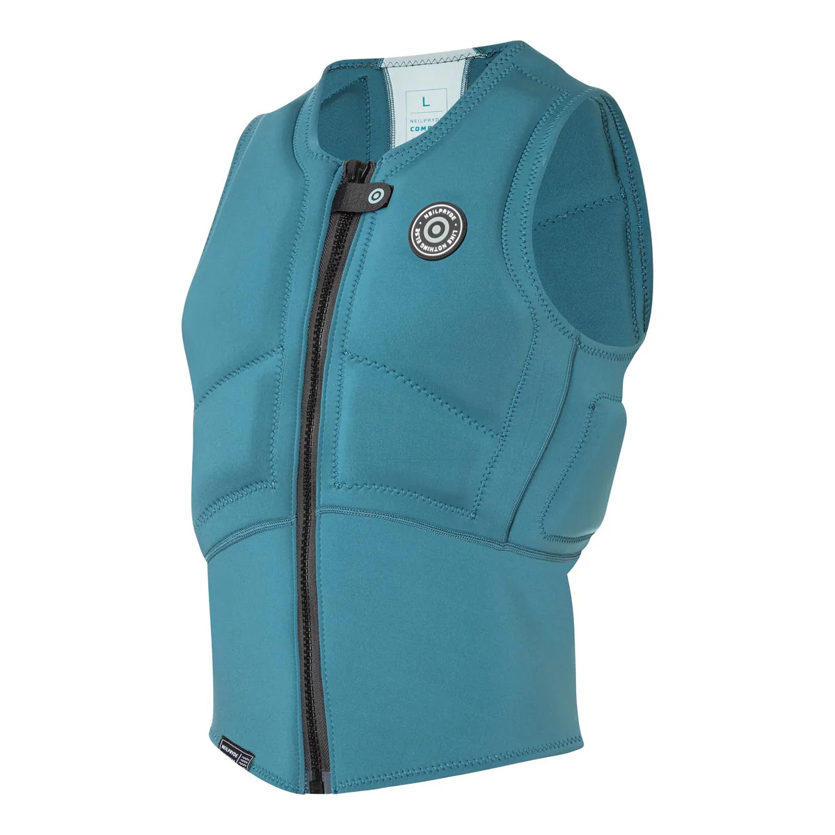 Neil Pryde Combat Impact HS FZ Vest Men - "Color: C2 Petrol / Light grey-blue","Size: L"