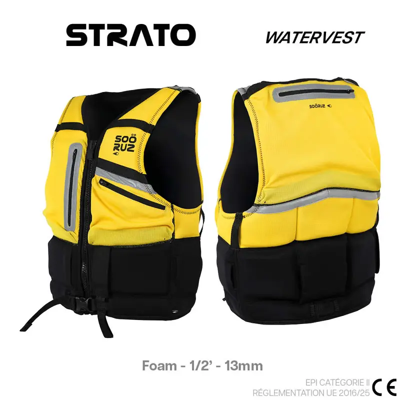 Sooruz Watervest Men STRATO - "Color: Yellow","Size: XL"