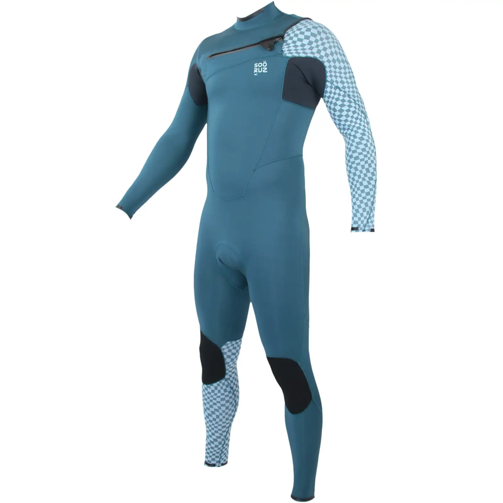 Sooruz Fullsuit Men Fighter Chest-zip 3/2 - "Color: Slate","Size: L"