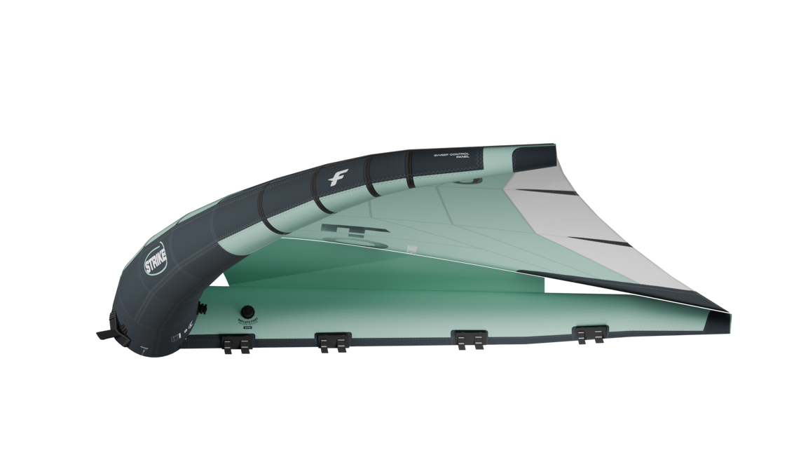 F-ONE Strike V6 - "Color: A - ONYX / MINT","Size: 3.5"