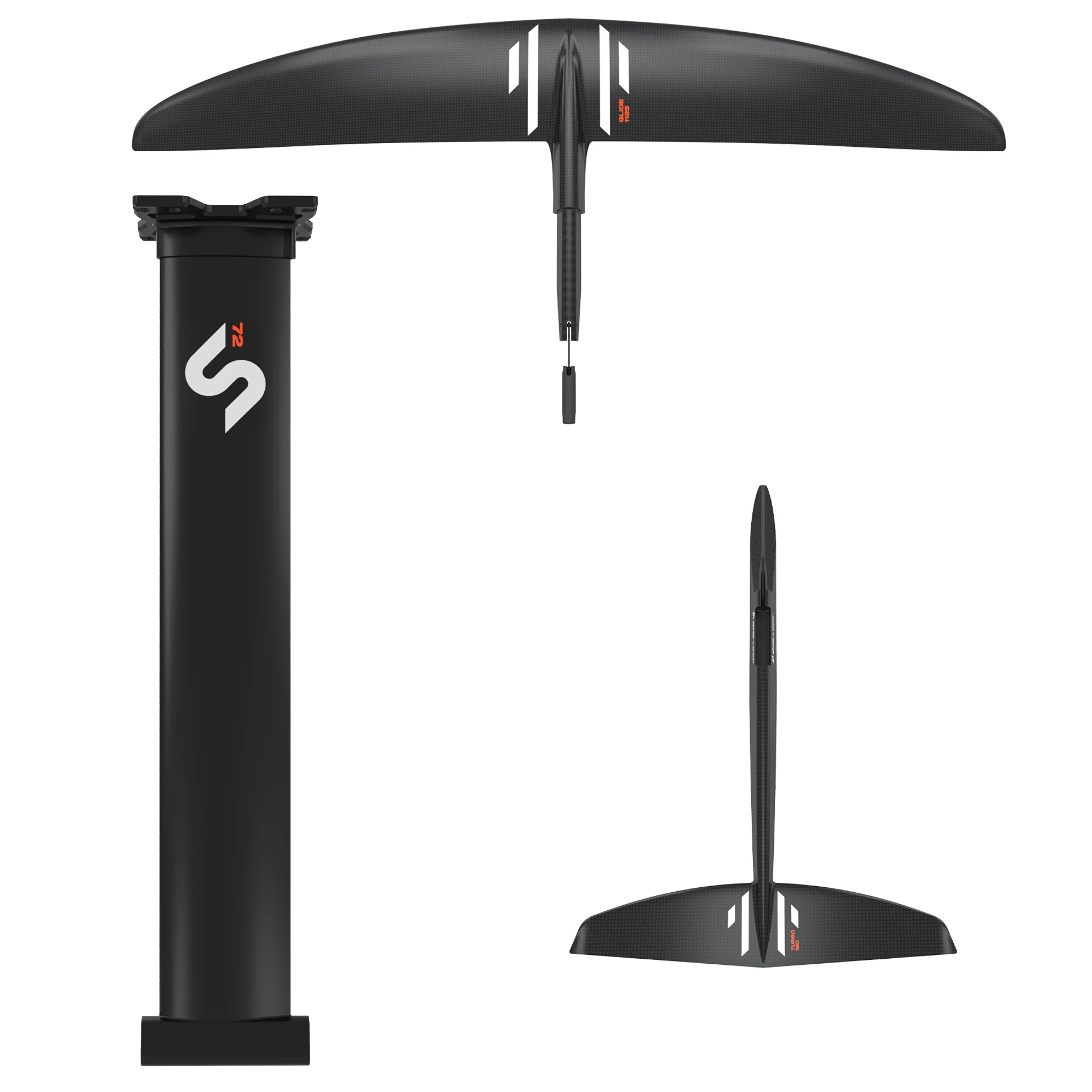 Slingshot ONE-LOCK Glide - "Mast: 82 Carbon","Front wing: 825"