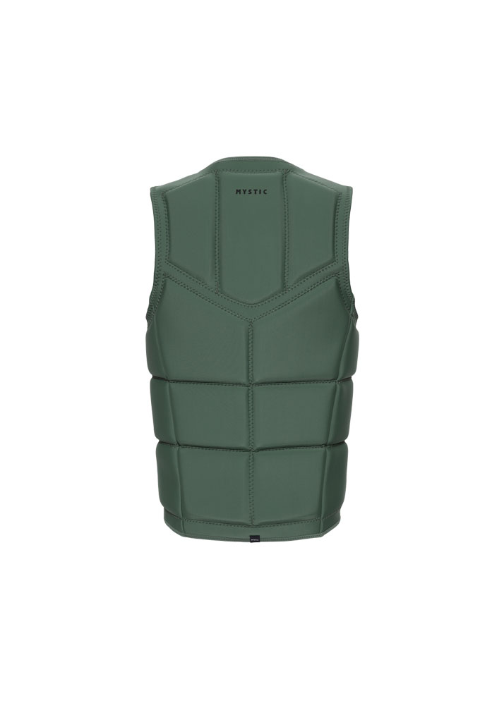 IMPACT WAKE MYSTIC STAR IMPACT VEST FZIP WAKE 643 DARK OLIVE (Size S)