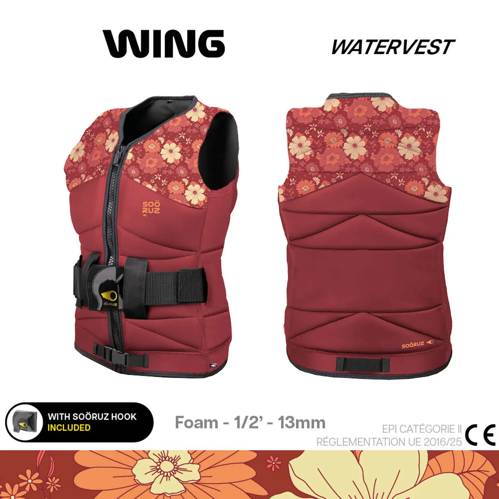 Sooruz Watervest Women WING - Size : M