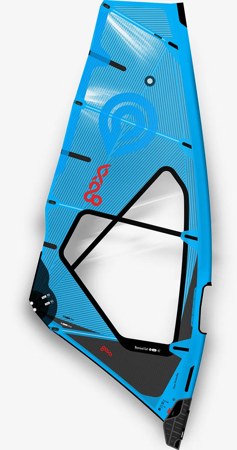 Goya Banzai Surf Pro Carbon - "Color: Blue","Size: 3.7"