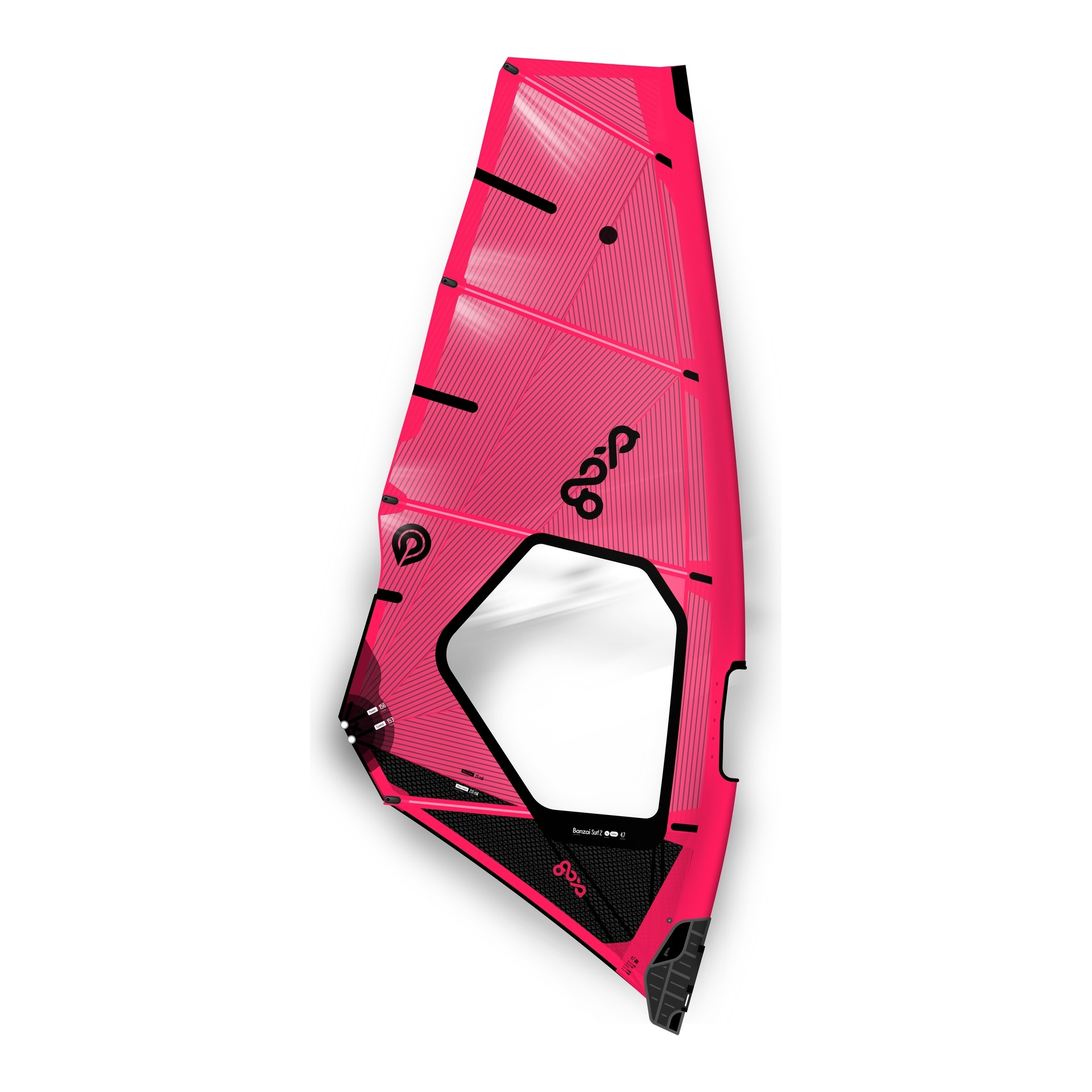 Goya Banzai Surf 2 Pro Carbon - "Color: Neon Blue","Size: 4.0"