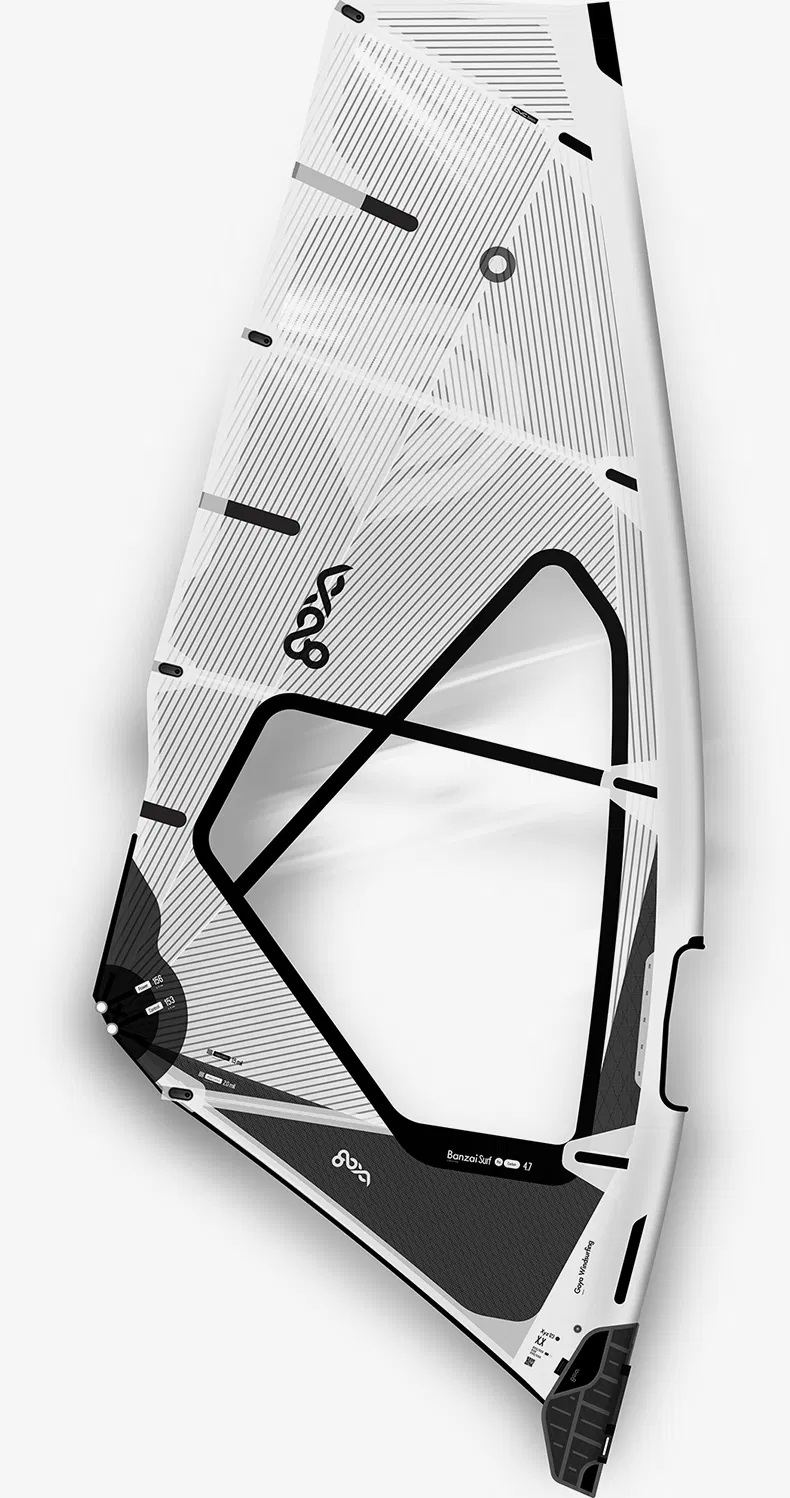 Goya Banzai Surf Pro Carbon - "Color: Blue","Size: 3.7"