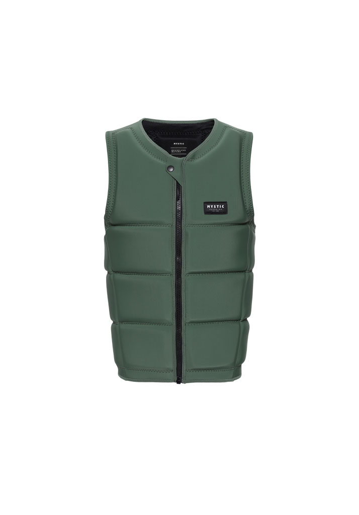 IMPACT WAKE MYSTIC STAR IMPACT VEST FZIP WAKE 643 DARK OLIVE (Size S)