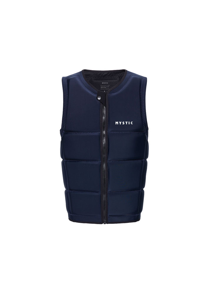 IMPACT WAKE MYSTIC BRAND IMPACT VEST FZIP WAKE 410 NAVY (Size L)