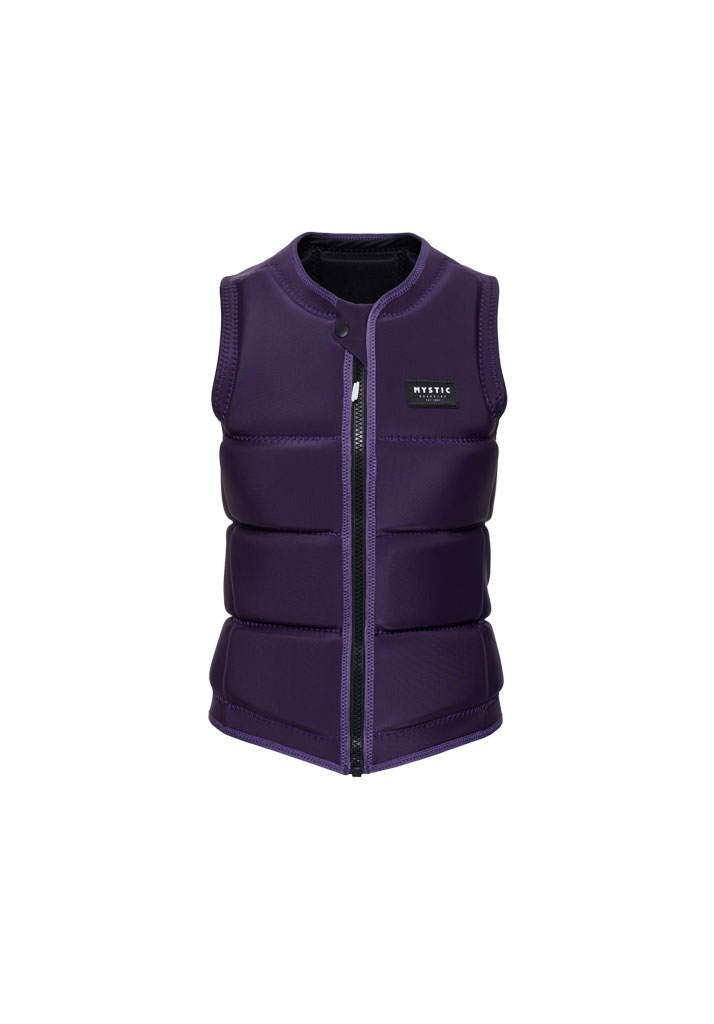 IMPACT WAKE MYSTIC STAR IMPACT VEST FZIP WAKE WOMEN 512 DEEP PURPLE (Size XS)