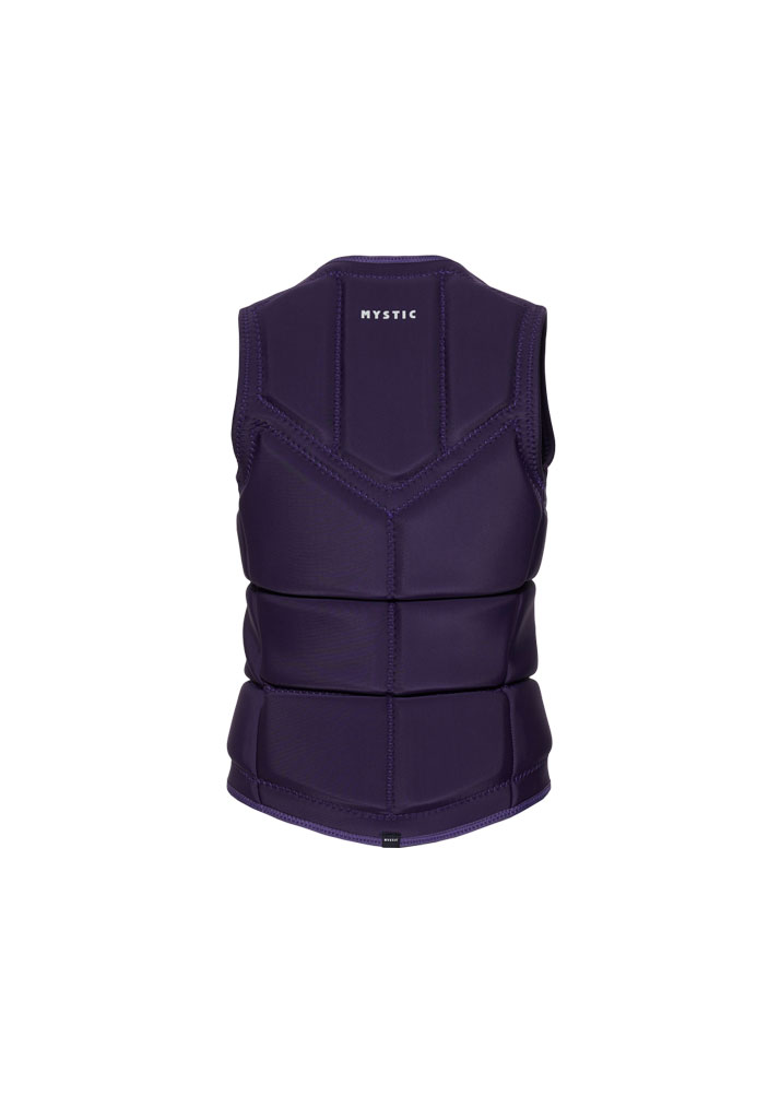 IMPACT WAKE MYSTIC STAR IMPACT VEST FZIP WAKE WOMEN 512 DEEP PURPLE (Size XS)